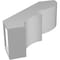 Ekena Millwork 5-in. W x 14-in. D x 14-in. H Ridgewood Architectural Grade PVC Knee Brace BRCP05X14X14RID - alternate 6